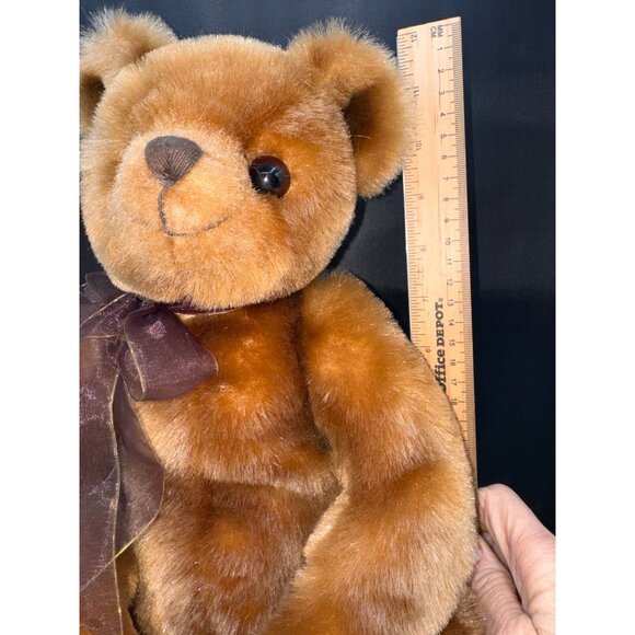TY Yesterbear Teddy Bear 1999 Brown 18" Stuffed Animal Plush Toy Vintage - Picture 5 of 12